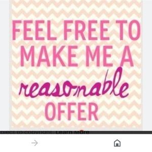 Please make me an offer.